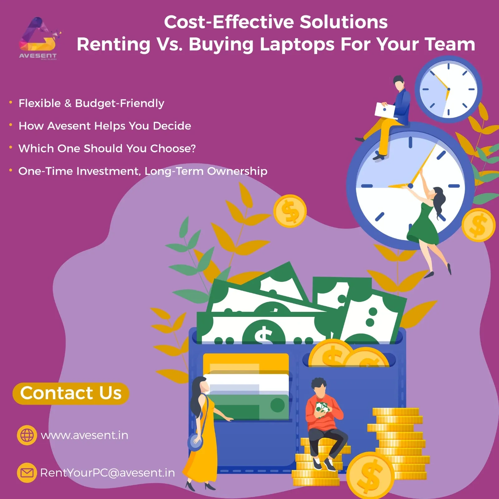 Cost-Effective Solutions: Renting vs Buying Laptops for Your Team