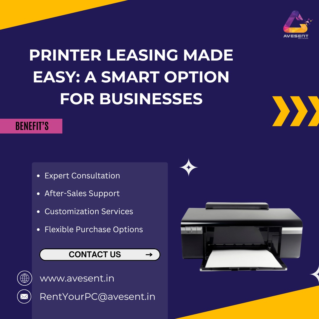 Printer Leasing Made Easy: A Smart Option for Businesses
